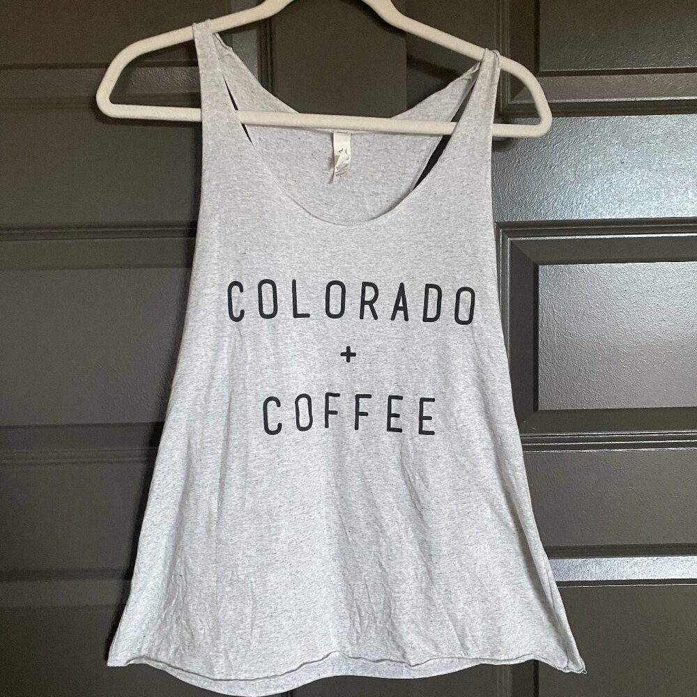 Women's "Colorado + Coffee" Tank Top